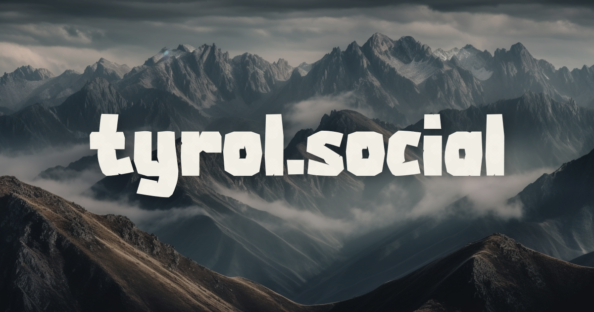 Neues tyrol.social UI-Design